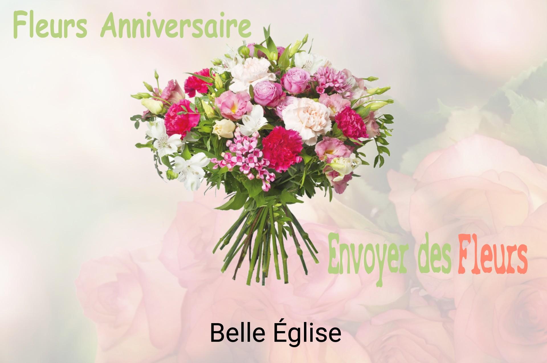 Bouquet de fleurs d’anniversaire livré à Belle-Église